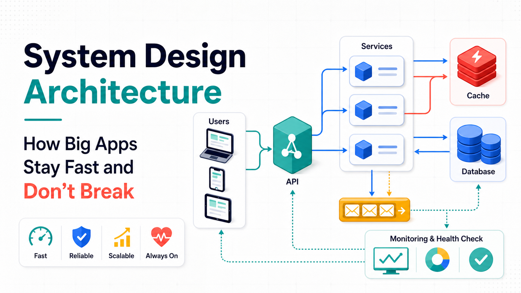 System Design Architecture: How Big Apps Stay Fast and Don't Break thumbnail